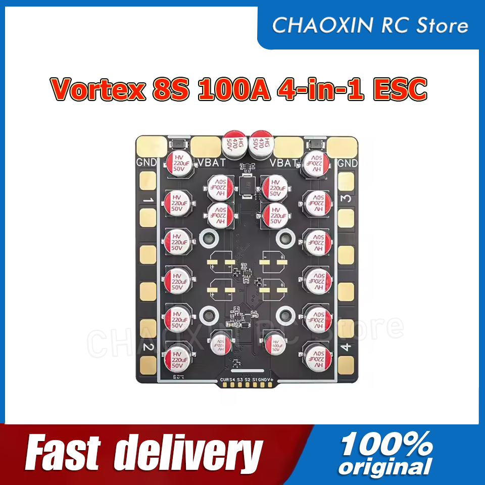 Drone Racing Esc - Vortex 8S 100A 4'ü 1 arada