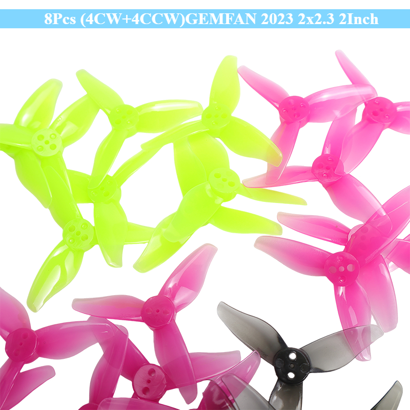 8 adet (4CW+4CCW)GEMFAN 2023 2 - Drone Racing Gate incelemesi ve fiyatı