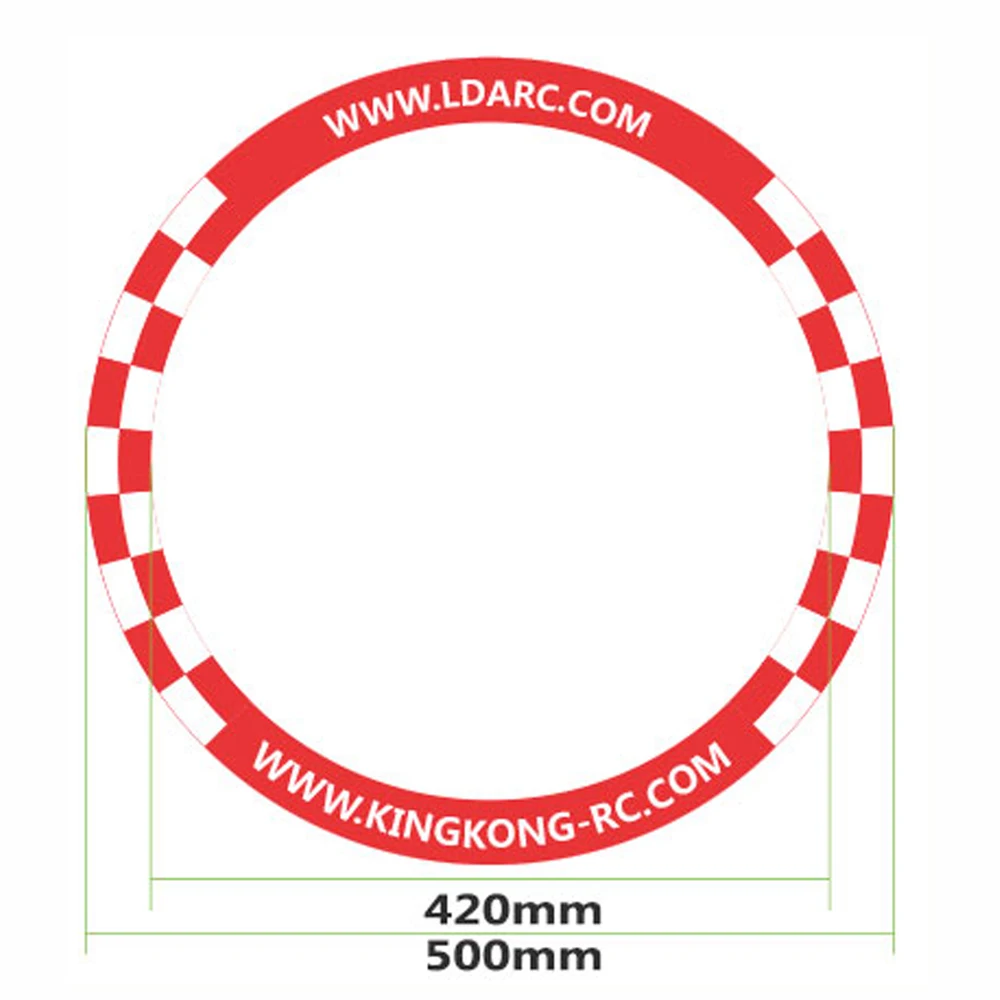 5 adet LDARC RC FPV için 500mm - Drone Racing Flag incelemesi ve fiyatı