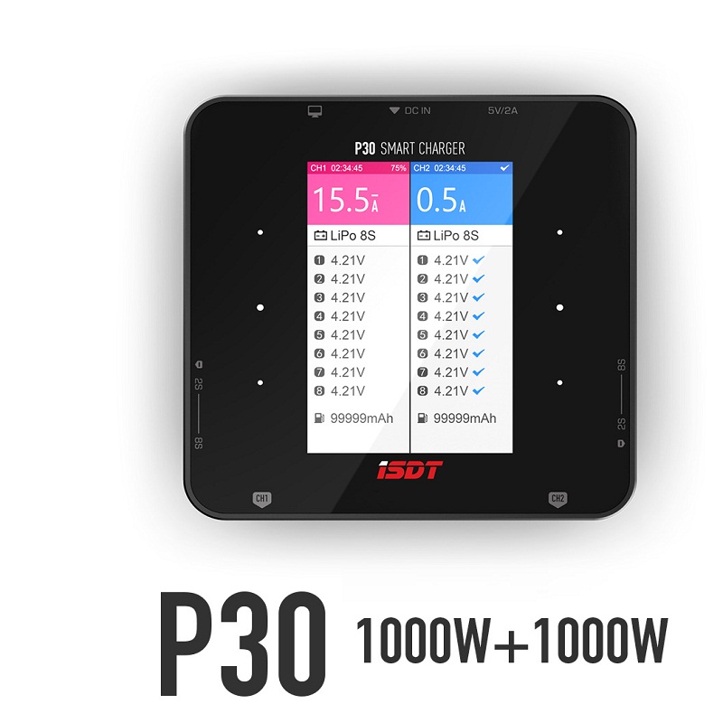 ISDT P30 Çift Taraflı Dengeley - Drone Racing Charger incelemesi ve fiyatı