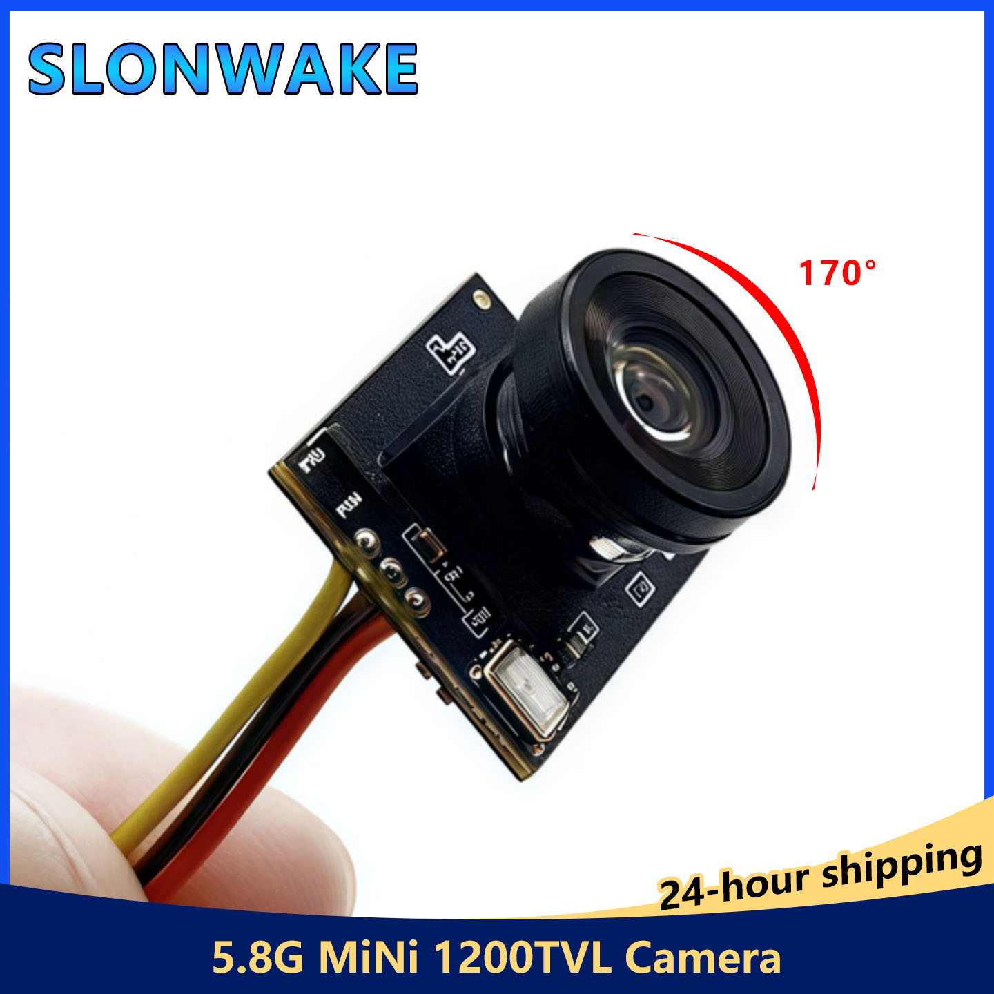 SLONWAKE Ultra Mini 5.8G FPV K - Drone Racing Camera incelemesi ve fiyatı